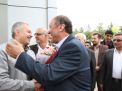 گزارش تصویری از استقبال دانشگاهیان و مردم شاهرود  از پروفسور علی اکبر جلالی  در دانشگاه صنعتی شاهرود